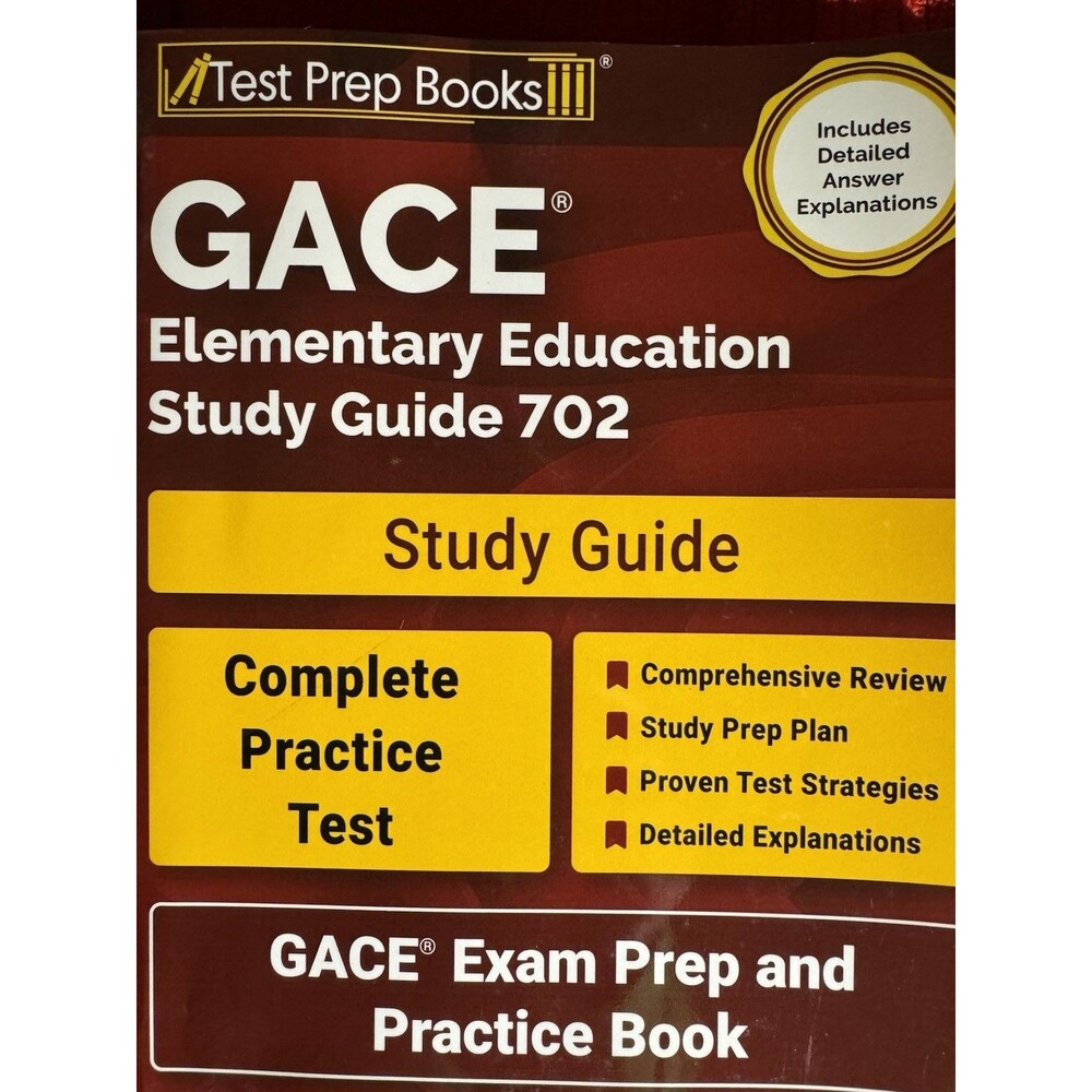 GACE Elementary Education Study Guide 702: GACE Exam Prep and Practice Book [Inc